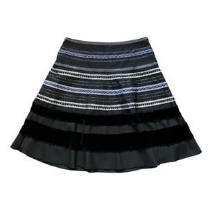 The Limited Dark Multicolor Whimsigoth Skirt: Size 4